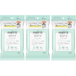 GENERIC Merit Day Plus Dry Shampoo Sheet White Green 12 sheets &times; 3 pieces, One Size, 3 pieces white