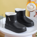 Lumesaapad kuhjatud paksendatud puuvillased kingad Veekindlad, k&uuml;lmakindlad ja soojad kingad 36 roosa