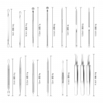 15 tk/komplekt Akne mustpeade eemaldamise n&otilde;elad mustade t&auml;ppide puhastaja musta pea pooride puhastaja s&uuml;gavpuhastusvahend n&auml;onahahooldusvahend 15Pcs