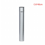 Roostevabast terasest ahju toru korsten ahju boileri v&auml;ljalasketoru suitsutoru vooder 6*30cm