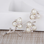 Noble Women'i naturaalne mageveep&auml;rlitest pross, temperament Elegantne k&otilde;rgekvaliteediline butiik ploomi&otilde;itest prossi n&ouml;&ouml;pn&otilde;elad punane