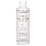 Codeage, Nanofood, Liquid Collagen, Trimming & Glow, Chocolate Mocha, 15.22 fl oz (450 ml) white