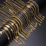 Elegantne 17 tk kullav&auml;rvi jalav&otilde;rude komplekt liblika, s&uuml;dame, koorega jalustiga naistele, kingitus, mis sobib ideaalselt puhkuseks