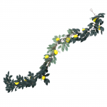 Simulatsioon Rohelised taimed rotangist sidruniroo Decor Kodumajapidamises kunstlik viinapuu L roheline