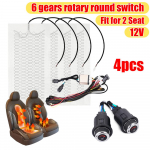 12V Soojendusega Autoistmepadi Kate Istmesoojendi 6 Taset Soojem Talvine Majapidamispolster Autojuhi Soojendusega Istmepadi