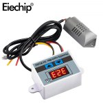 110V 220V 12V W3005 digitaalne niiskuskontrolleri instrument Niiskuse reguleerimine L&uuml;liti h&uuml;grostaat H&uuml;gromeeter SHT20 Niiskuseandur 12V