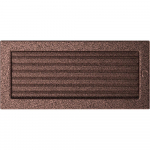 Ventilatsiooni kate 17x37 vasest koos ruloodega