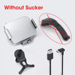 Galaxy Z Fold 5 4 3 telefonihoidik auto kahe m&auml;hise juhtmevaba laadija jaoks Samsung W22 W21 kokkupandava telefoni jaoks kiirlaadimine