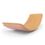 Balance Board Wooden Wobble Rocker Board Activity Body Balancing Training Toy Lama Safe salmon l&otilde;he