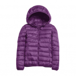 Naiste talvine sulejope kapuutsi ja lukuga taskutega, polsterdatud ja &uuml;hev&auml;rviline L