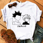 Hunter X Hunter Hisoka Morow Hxh T-s&auml;rk naiste multikas Harajuku 90S T-s&auml;rk Naiste l&uuml;hikeste varrukatega suveriided L