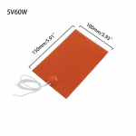 5V 12V 24V 220V silikoonist soojenduspadjad Universaalne mootorisoojendus auto &otilde;livanni soojendusmatt soojendusega voodiplaadi soojendustarvikud 5V-15*10cm