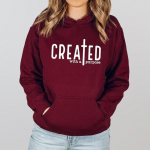 Loodud eesm&auml;rgiga Hoodie Faith Hoodies Bible Saying Kapuutsiga dressipluus Unisex pikkade varrukatega pullover Christian dressipluusid S must