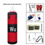 Kolmekihiline Sanda Boxing & Taekwondo Tumbler liivakott kodus treenimiseks &ndash; sobib t&auml;iskasvanutele ja lastele. Hollow 60cm, Buy 1 Get 7