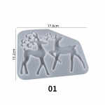 Epoksiid ebakorrap&auml;rased ehete valmistamise t&ouml;&ouml;riistad k&otilde;rvar&otilde;ngad vaiguvorm j&otilde;ulude p&otilde;dra v&otilde;tmehoidja ripats silikoonvorm j&otilde;ulupuu ornament helehall v&auml;rv