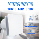 18W 220V 6tolline v&auml;ljat&otilde;mbeventilaator Madala m&uuml;ratasemega ventilaator ventilaator K&ouml;&ouml;k Vannituba Magamistuba WC-sein Vaikne v&auml;ljat&otilde;mbeventilaator