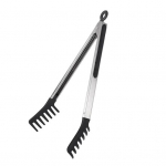 Yousheng roostevaba terasega nuudlitangid libisemiskindla k&auml;epidemega multifunktsionaalsed toidutangid v&auml;lik&ouml;&ouml;gin&otilde;u grillimiseks praadimiseks pasta jaoks 9inch must