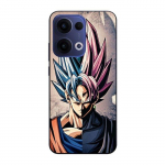Coque de t&eacute;l&eacute;phone - Maniacase - Oppo Reno 13 5G - Silicone - Souple - Dragon Ball Z Goku SSJ