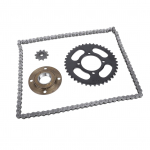 420 Hammasratas ja Kett Komplekt 10MM 10T Ees 41T Taga Hammasratas 76 Veol&uuml;li Kett Hambutu Hooratas