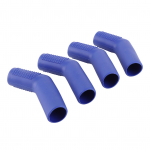 4 TK Mootorratta K&auml;iguvahetushoova Kingakaitse Kummist Libisemisvastane Universaalne Street- ja Krossimootorratastele sinine