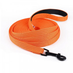 Nailonist koeratreeningrihmad Jalutusk&auml;igu lemmikloomarihm Pikk kaelapael Veoj&otilde;uk&ouml;is v&auml;ikestele suurtele koertele 4,5M 10M 15M Juhtme toode S(1.9CMX4.5M) must