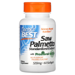 Doctor's Best, Saepalmi, Standardiseeritud ekstrakt, 320 mg, 60 pehmet kapslit