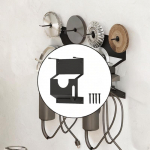 Angle Grinder Holder Wall Mount Bracket Easy to Install Multifunctional Stand with