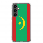 Coque T&eacute;l&eacute;phone Drapeau de la Mauritanie Samsung Galaxy S24 Plus