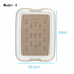 Lemmikkoera tualett, plastikust eemaldatav lihtne puhastada ilma m&auml;rgade jalgadeta, korduvkasutatav pritsmekindel &ouml;&ouml;pott treeniv koera pissipott