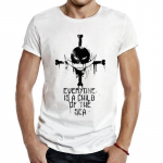 Anime Koomiksid &Uuml;hes t&uuml;kis Barbe Blanche Logo T-s&auml;rgid Meeste Unisex T-s&auml;rgid Topid Vabaajar&otilde;ivaste klassika XXL