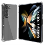 Coque pour Samsung Galaxy Z FOLD 7 - Antichoc Protection Silicone Souple Transparent Phonillico&reg;