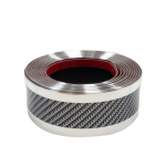 ar Sill Strip, Carbon Fiber-style Body, Rearview Mirror, One Size