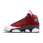 Air Jordan 13 Retro GS Punane Flint Laste Tossud J&otilde;usaali-Punane Flint-Hall Valge 884129-600 36
