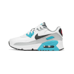 Nike Air Max 90 PS Valge Kloorisinine Laste tossud Valgus-Fusion-Punane Raudhall CD6867-108 31