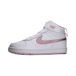 Nike Court Borough Mid 2 PSV Valge Roosa Glasuur Laste Tossud CD7783-105 35