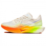 Nike ZoomX VaporFly Next% 3 Sail Orange Meeste Tossud Kreemjas Julgelt-Oranž Neoon-Roheline DV4129-101 40.5