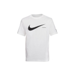 Nike Double Swoosh L&uuml;hikeste Varrukatega T-s&auml;rk Meeste Topid Valge CK2252-100 S