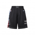 Nike FW20 Fan Edition Brooklyn Nets Vabaaja Spordip&uuml;ksid L&otilde;dvad Sirged Korvpallip&uuml;ksid Meeste Alusp&uuml;ksid Must CN1964-010 S