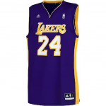 Adidas X NBA koost&ouml;&ouml; Kobe Lakers 24 tr&uuml;kiga Rep graafiline s&auml;rgita korvpallip&uuml;ksid Unisex topid Lilla AEB836 S