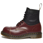 MM6 Maison Margiela x Dr. Martens 1460 Keerutatud ja Uuesti Kujundatud Oksblood Must Unisex Tossud Punane 32186601 41