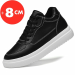 Moodsad T&otilde;stvad Tennised Meestele K&otilde;rgust Suurendav Sisetald 8cm Valge Must K&otilde;rgemad Jalan&otilde;ud Meeste Vabaaeg Mood Sport Suurused 36-44 11 black