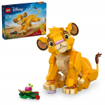 LEGO Disney L&otilde;vikuningas V&auml;ike Simba M&auml;nguasi, S&uuml;nnip&auml;evakingitus, Hariduslikud Ehitusklotsid, T&uuml;drukutele ja Poistele, Vanuses 6, 7, 8 ja 9, Loomakuju, 43243