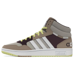 Adidas Neo Hoops 3.0 Mid libisemiskindlad vastupidavad k&otilde;rge s&auml;&auml;rega tossud Unisex tossud Pruun FZ6562 40⅔