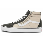 Vans Sk8 Reissue Side Zip High Top Rula Kingad Unisex Tossud Piimatee VN0007NZTWH 36