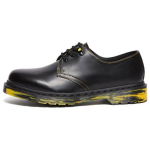 dr. Martens 1461 Nahast &Uuml;mar Ninaga Paeladega Mugavad Madalad Vabaajajalatsid Unisex Vabaajajalatsid Must 31162001 36