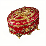 Elegant roosa emaili ehtekarp, k&otilde;rvar&otilde;ngad, s&otilde;rmused, kaelakeed metallist hoiustamiskorraldajatele, dekoratiivsed vintage kodu vitriinkapid