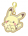 Marimo Craft Pehmeloomade Seeria Metallist Ripats Pikachu L x 40mm K Pok&eacute;Peace Komplekt, & Mimikkyu, 37.3mm (PKP-180)