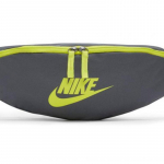 Nike Heritage pol&uuml;ester &otilde;lakott v&ouml;&ouml;kotid tavaline unisex hall kollane roheline vabaaja BA5750-068
