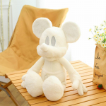 Internetikuulsus must-valge Mickey pehme m&auml;nguasi tume Mickey Mouse nukk t&uuml;drukule s&otilde;brap&auml;eva kingitus viskepadi 60 cm 0.5kg valge