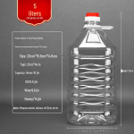 5L/10L/20L Mahutavusega &Otilde;lipott Veini, Soja&otilde;li v&otilde;i Baijiu Hoidmiseks - Plastikust &Auml;mber ja T&uuml;hjad Veinipudelid.